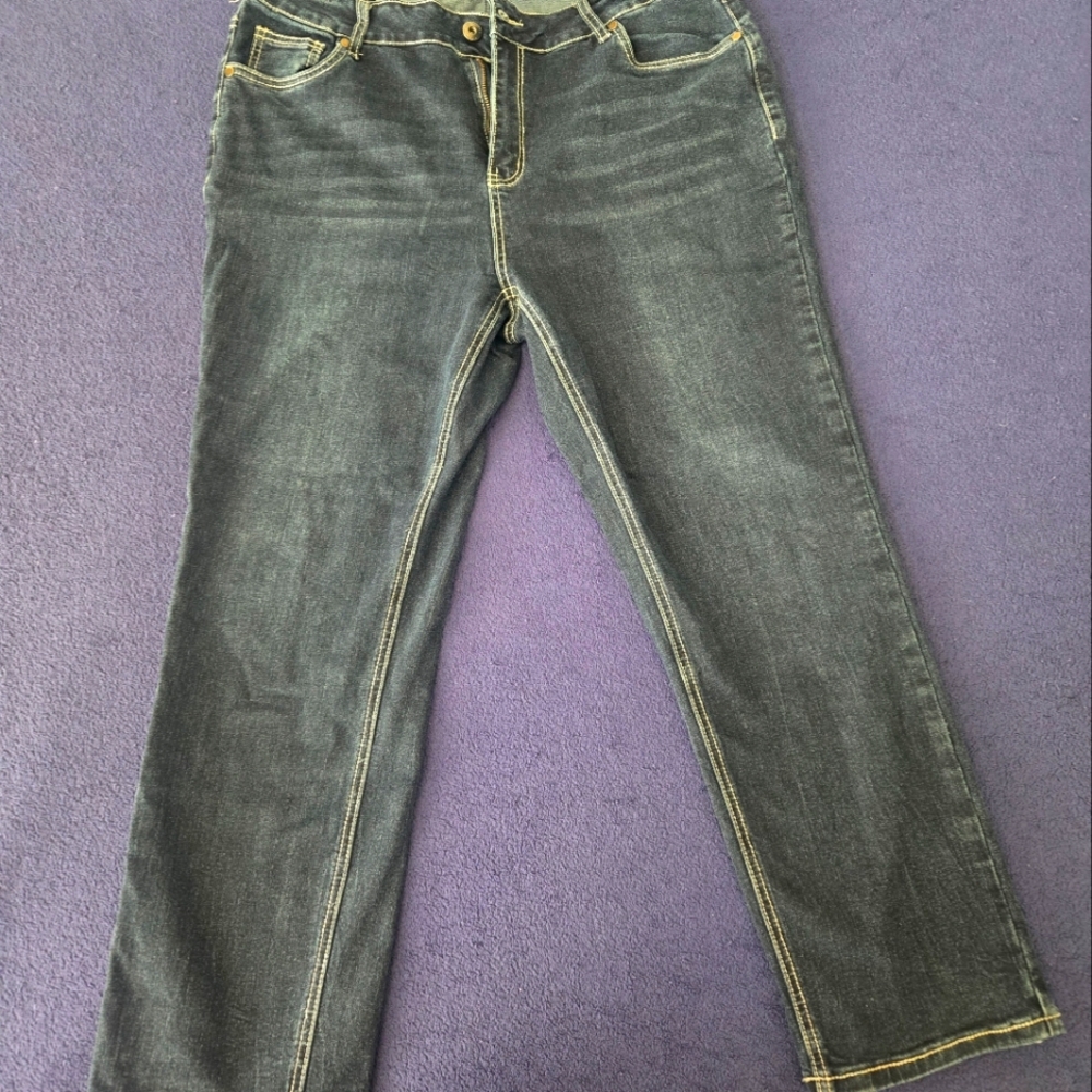 Plus size Bloom Chic denim jeans, stretchy
